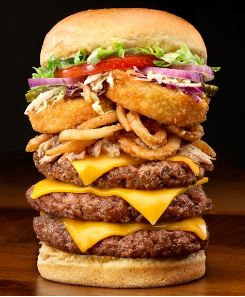 THE TRIPLE STACK BURGER