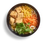 mini yasai ramen with udon noodles