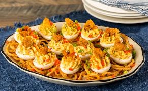 CRACKED OUT DEVILED EGGS