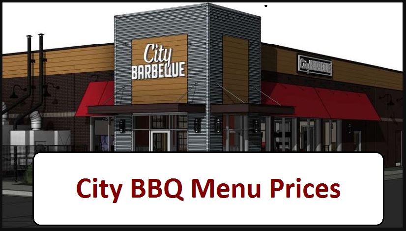 City BBQ Menu Prices