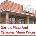Dario’s Pizza And Calzones Menu