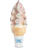 Froot Loops Dipped Cone