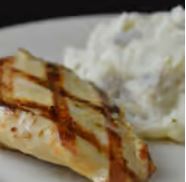 Grilled Chicken Breast & Mashed Potatoes