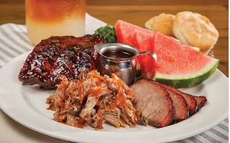 LUNCH BUILD YOUR OWN BAR-B-QUE COMBO - PICK 3