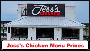 jess's chicken menu