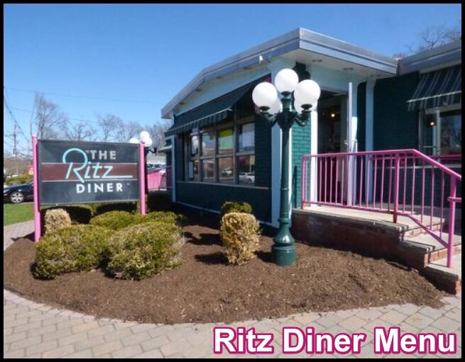 Ritz Diner Menu