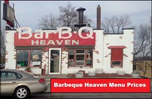 Barbeque Heaven Menu Prices