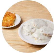 Full Biscuits and Gravy