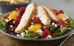 Grilled Chicken & Strawberry Lunch Salad Combo