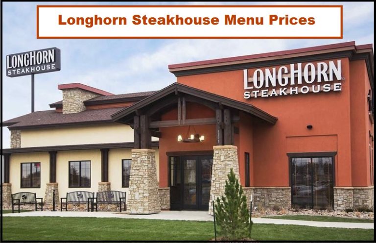 Longhorn Steakhouse Menu with Prices (Updated 2024)