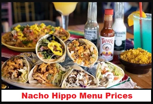 Nacho Hippo Menu Prices