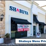Shabuya Menu Prices