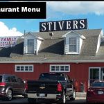 Stivers Restaurant Menu Official