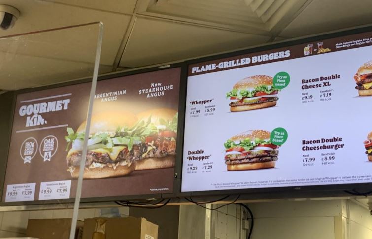 burger king uk menu prices