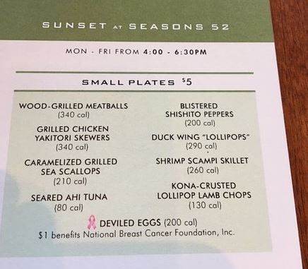 seasons 52 happy hour