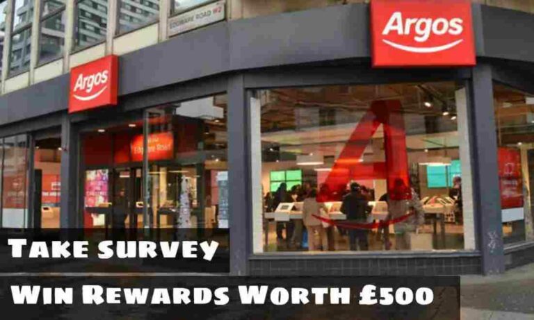 Argos.co.uk/storefeedback – Argos Feedback Survey – Win £500