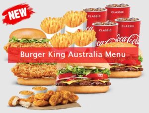 Burger King Australia Menu
