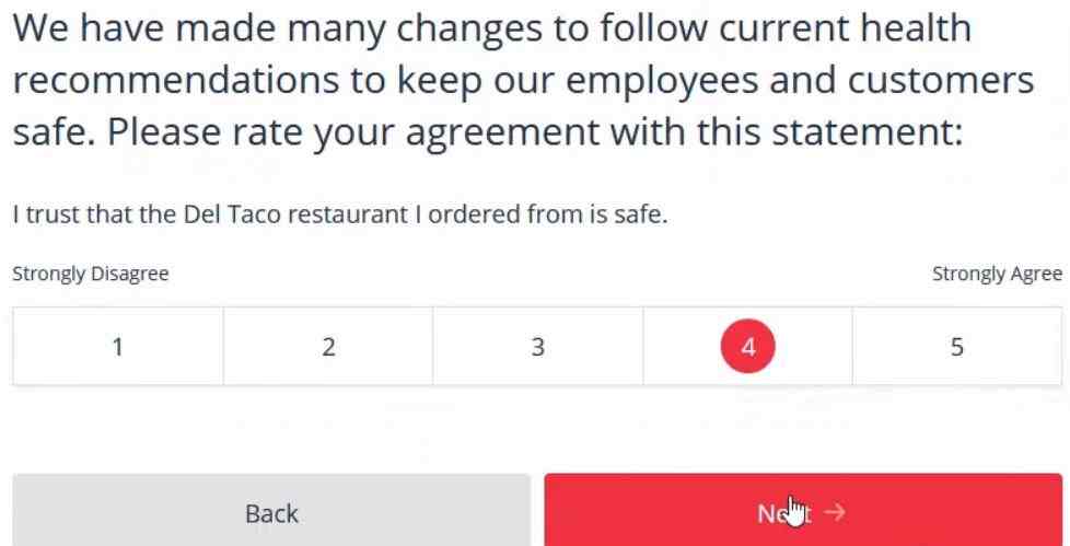 Del Taco guest survey for $1 off