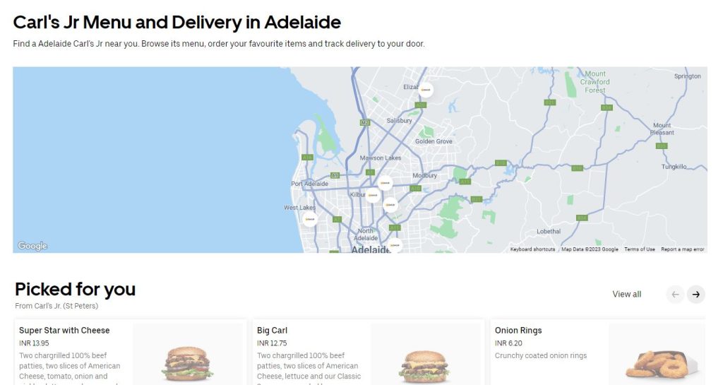 How To Order Online From Carl’s Jr Australia.