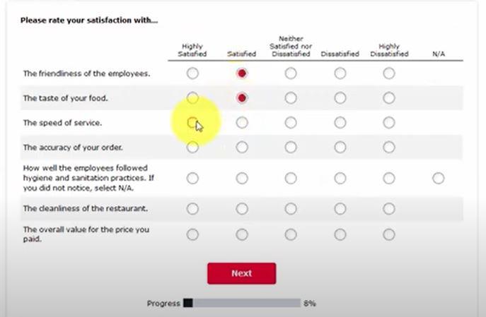 KFC Canada Guest Survey