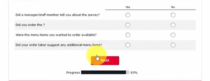 KFC Guest Survey