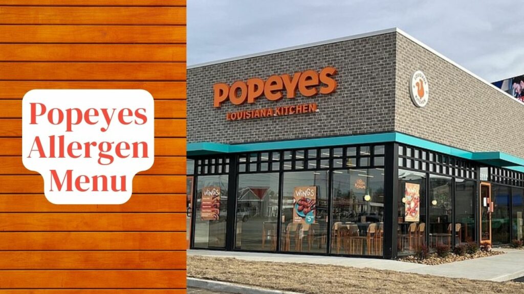 Popeyes Allergen Menu