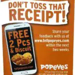 TellPopeyes – Official Popeyes Survey on www.tellpopeyes.com