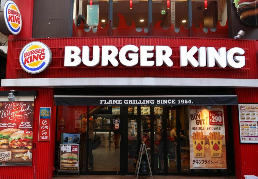 Burger King Australia Menu