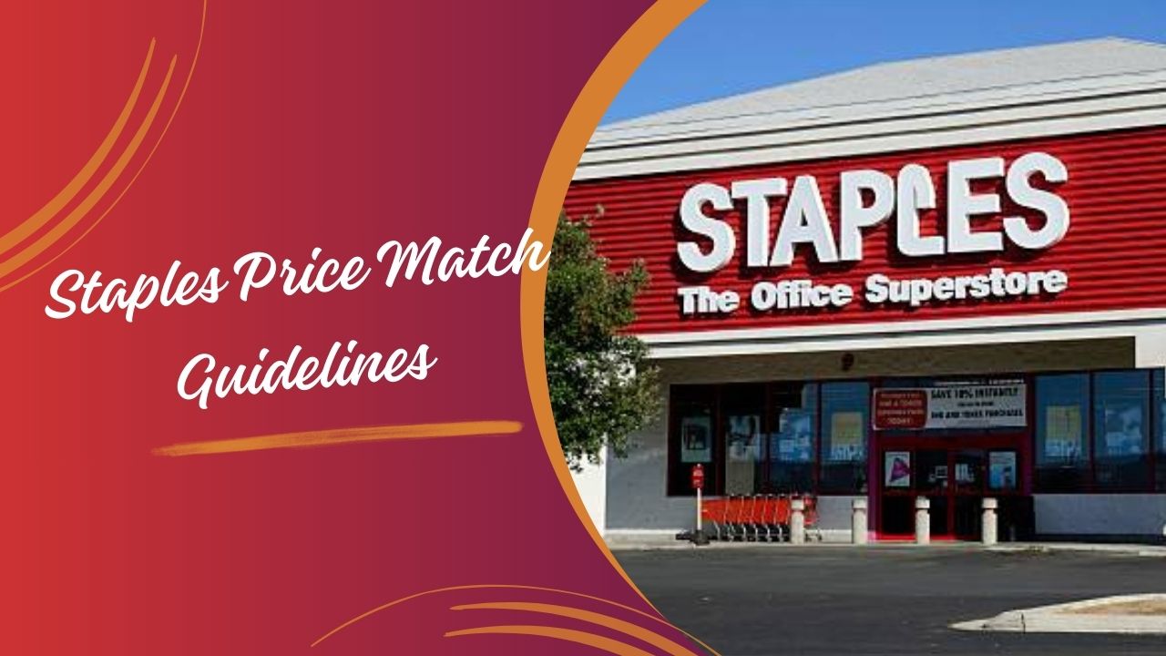 Staples Price Match Guidelines