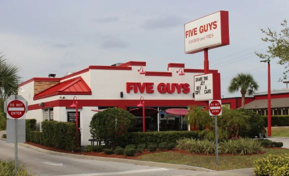 five guys survey