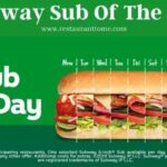 Subway Sub of the Day 2023 – Subway Daily Specials