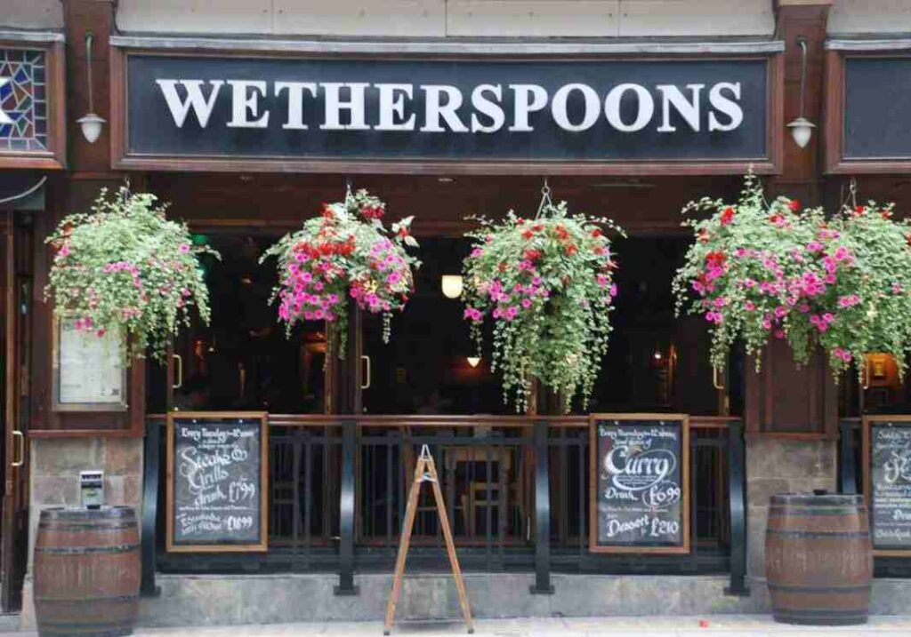 Wetherspoons Prices