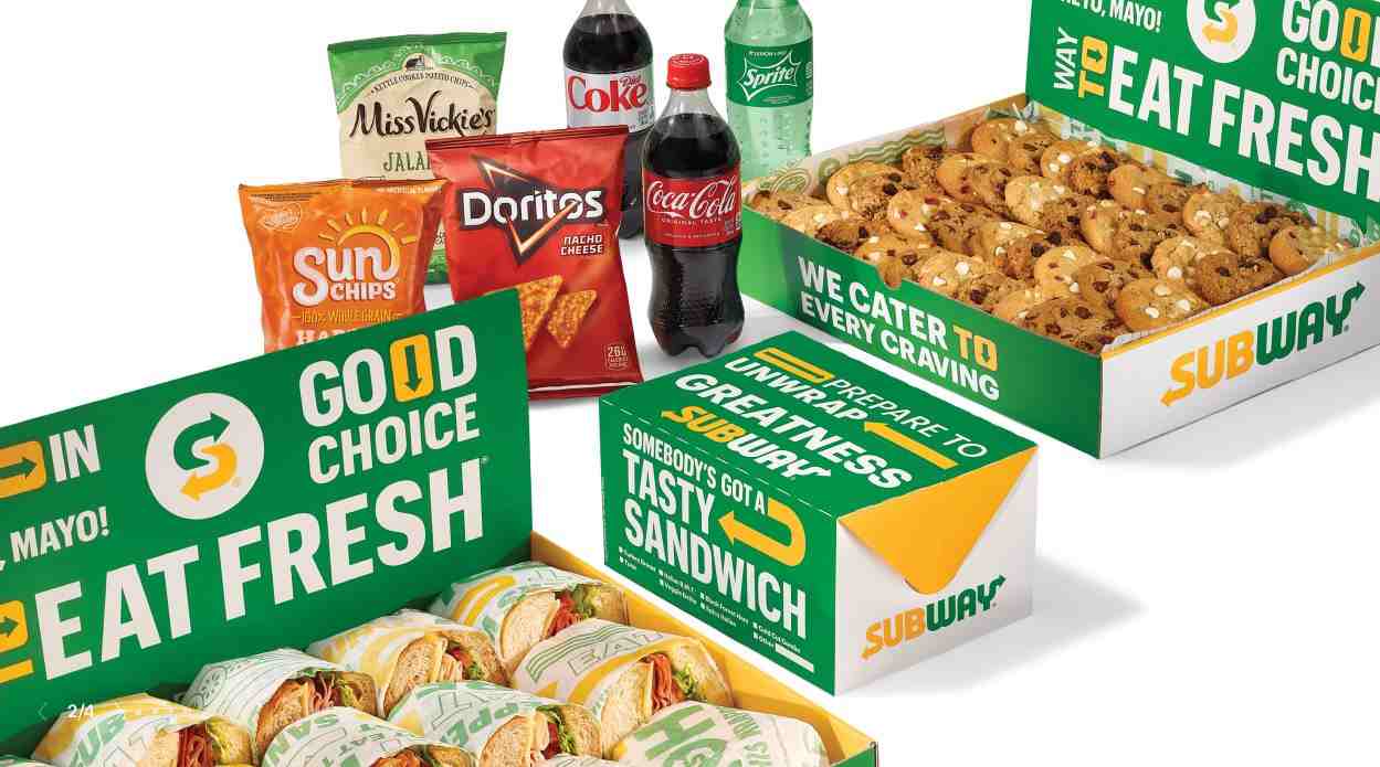 Subway Party Trays Prices