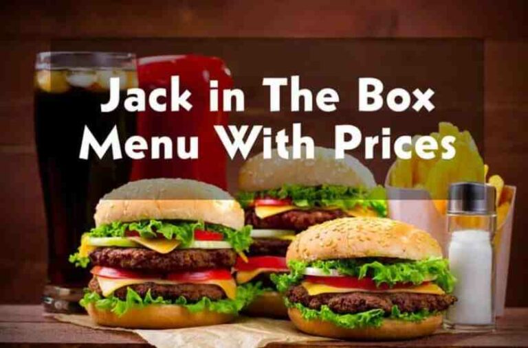 Jack in The Box Menu With Prices 2024 [Updated]