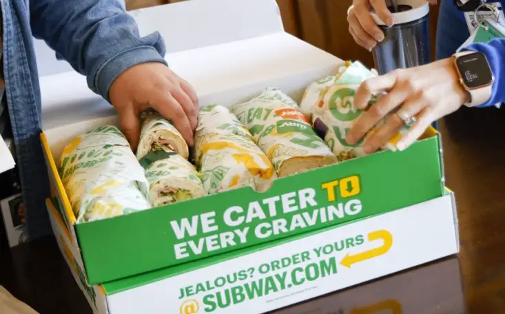 Subway Eva beach menu and prices - Catering Services