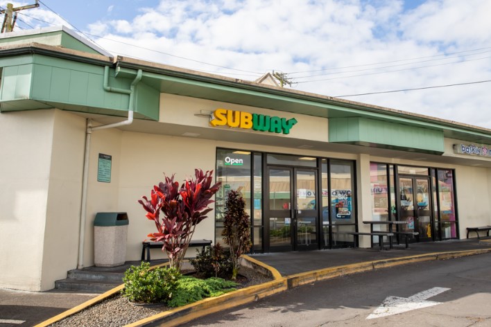 Subway Menu and Prices in Hilo