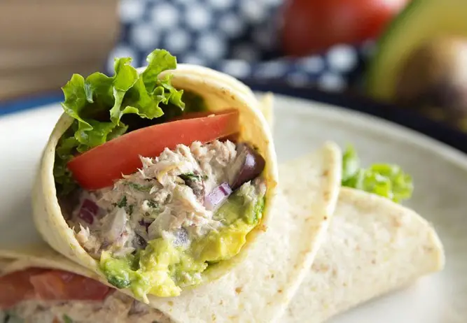 Subway Tuna Salad Wrap