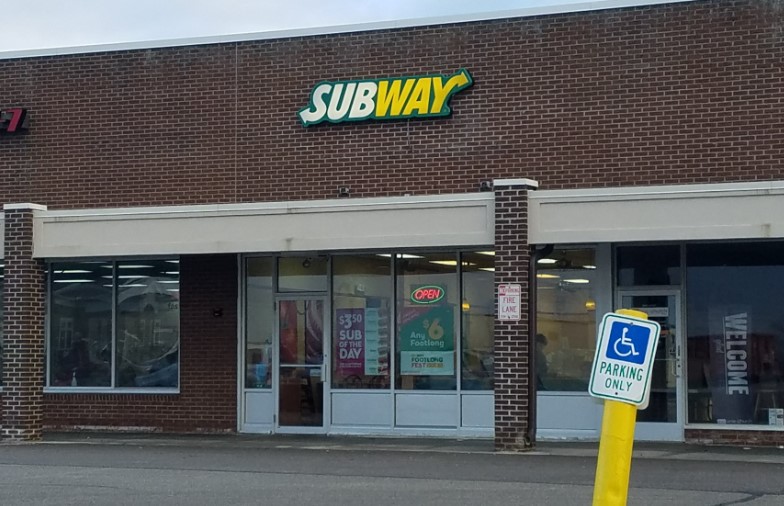 Subway menu with prices in Erie PA