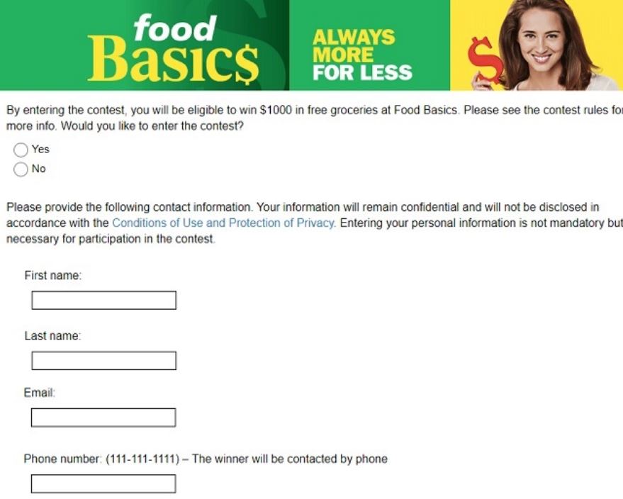 Food Basics Customer Survey